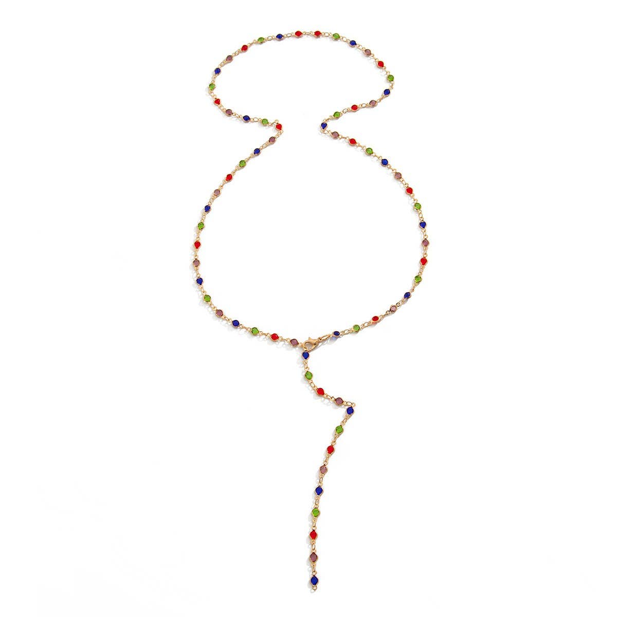 SIMPLE AND FASHIONABLE TASSEL Y-CHAIN NECKLACE