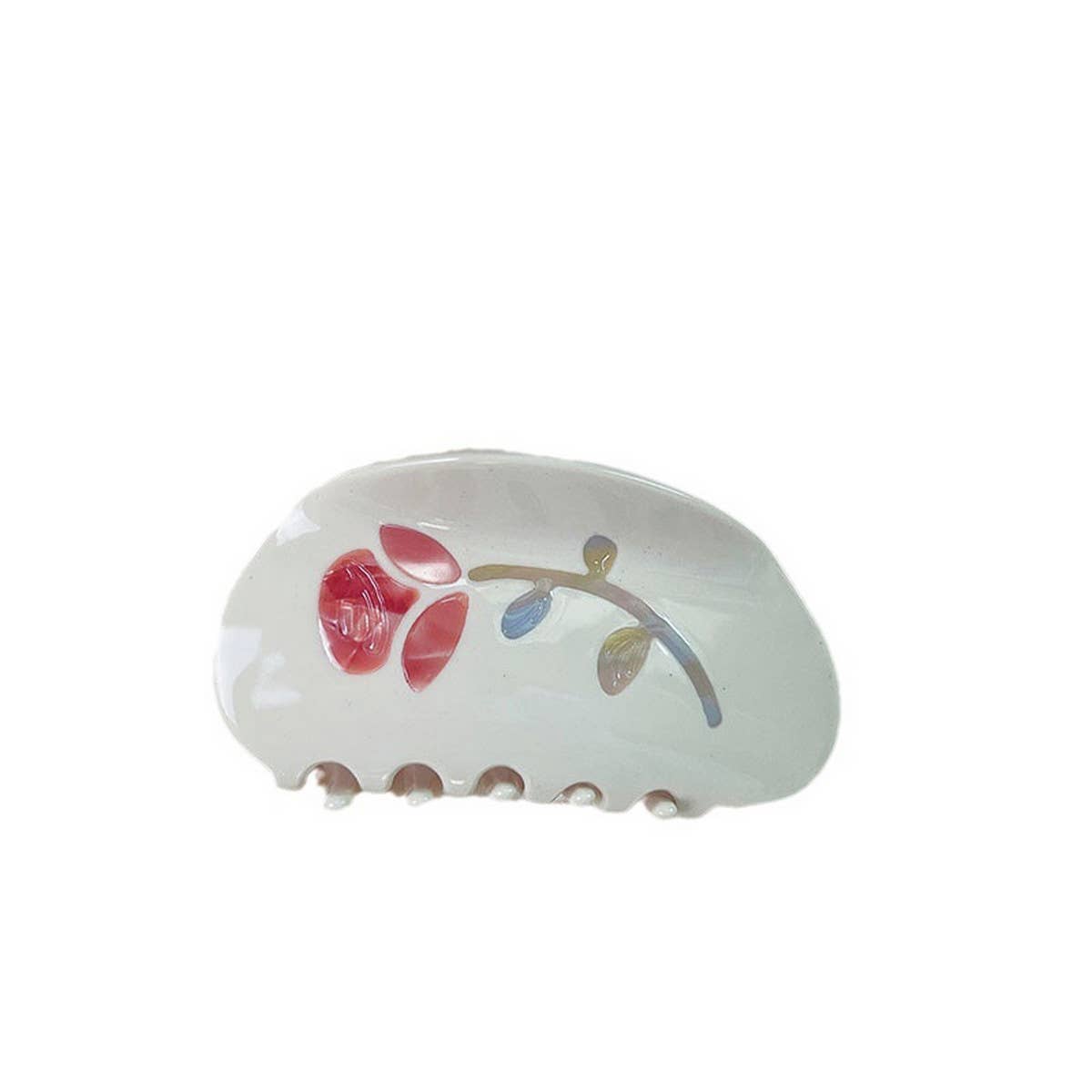 HIGH-QUALITY ROSE FLOWER SPLICING HAIR CLIP_CWAHA1345