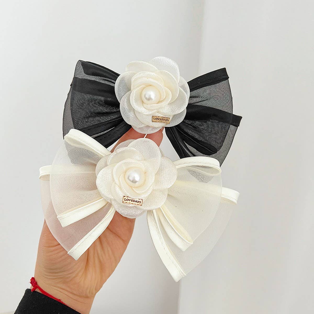 ROSE BOW VERSATILE ONE WORD HAIRPIN_CWAHA1178