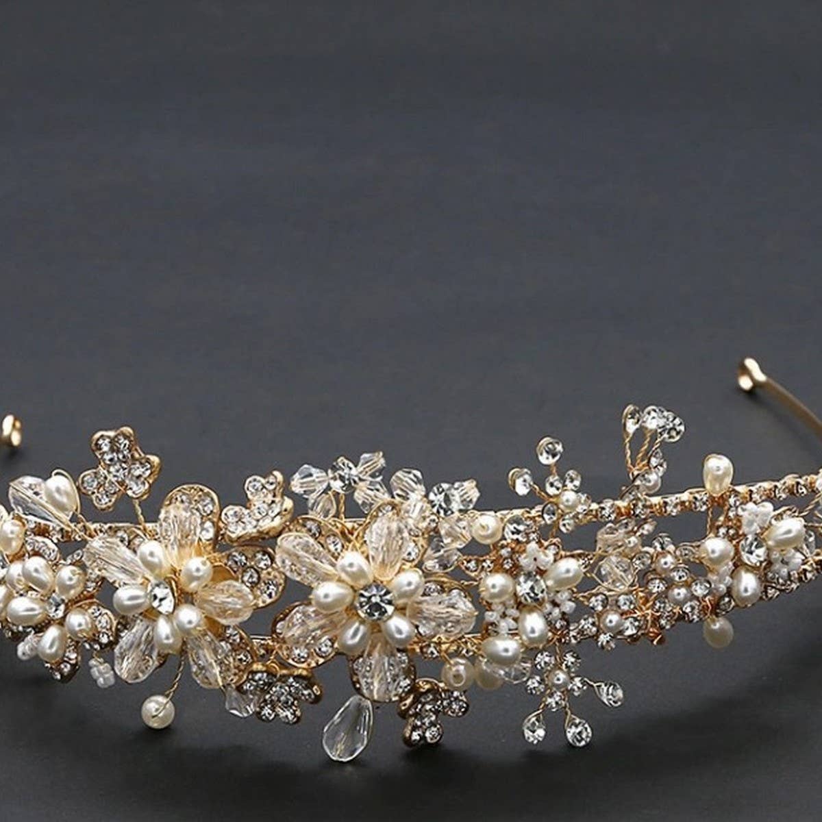 NEW BRIDAL WEDDING CRYSTAL TIARA CROWN