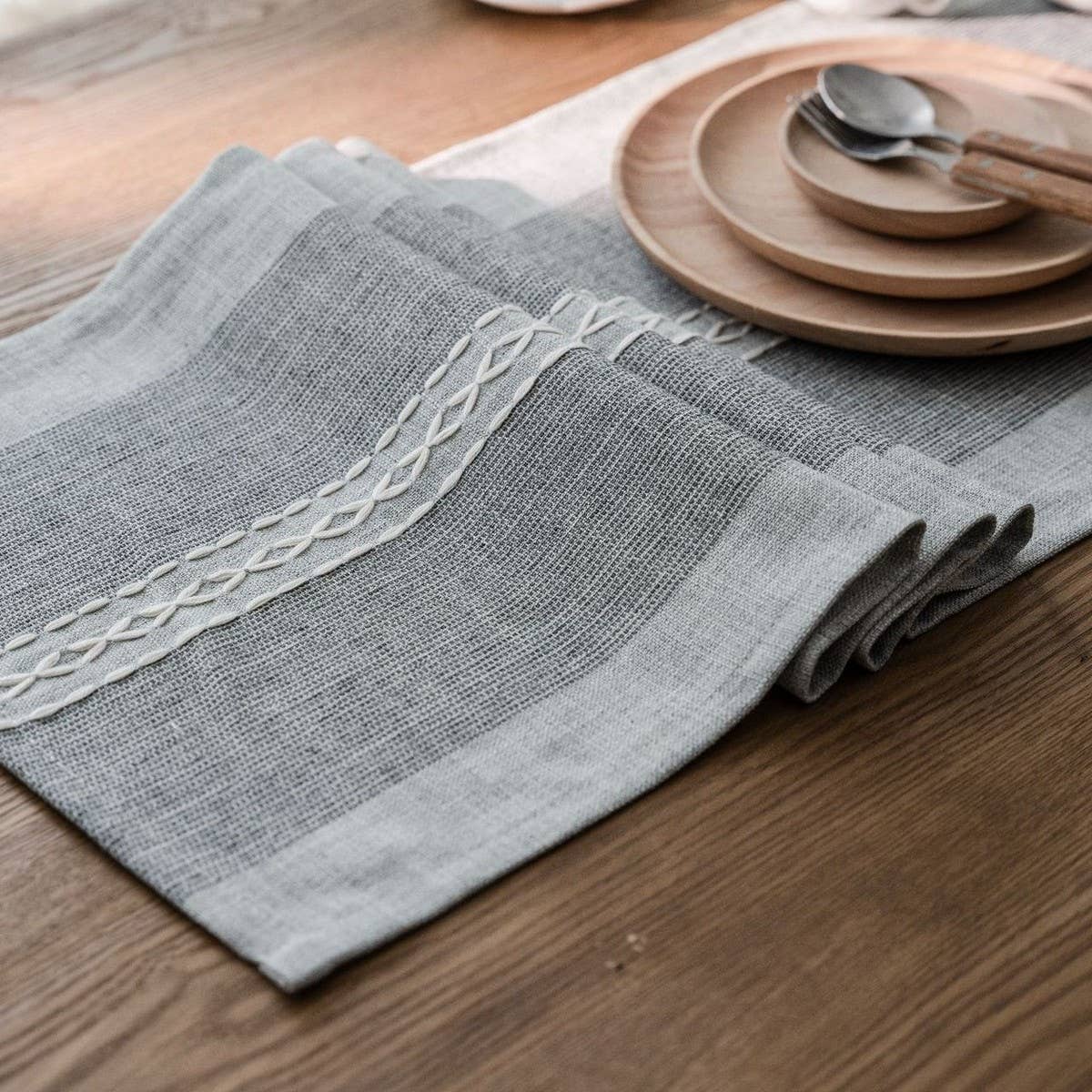 NORDIC GEOMETRIC TASSEL FASHION TABLECLOTH_CWMM1001