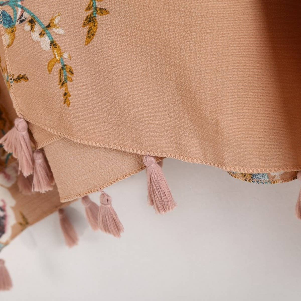 FLORAL PRINT FRONT OPEN KIMONO FOR SUMMER WOMENS