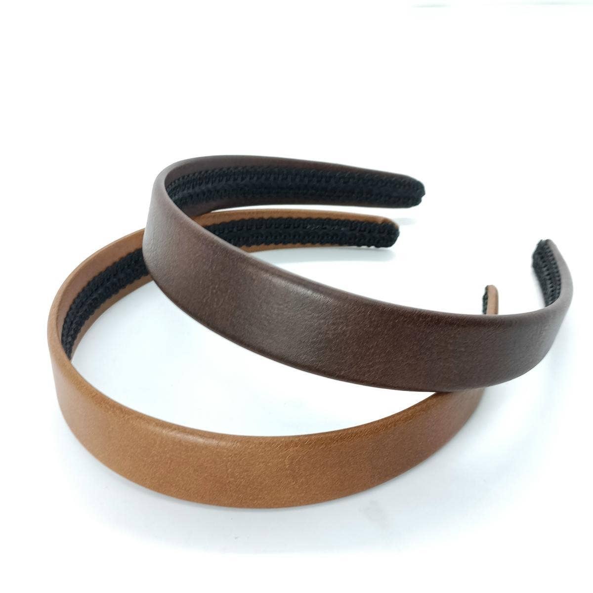 Vintage PU Leather Texture Headband