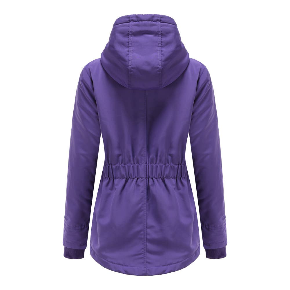 LAMB WOOL PADDED JACKET WOMEN'S PADDED JACKET