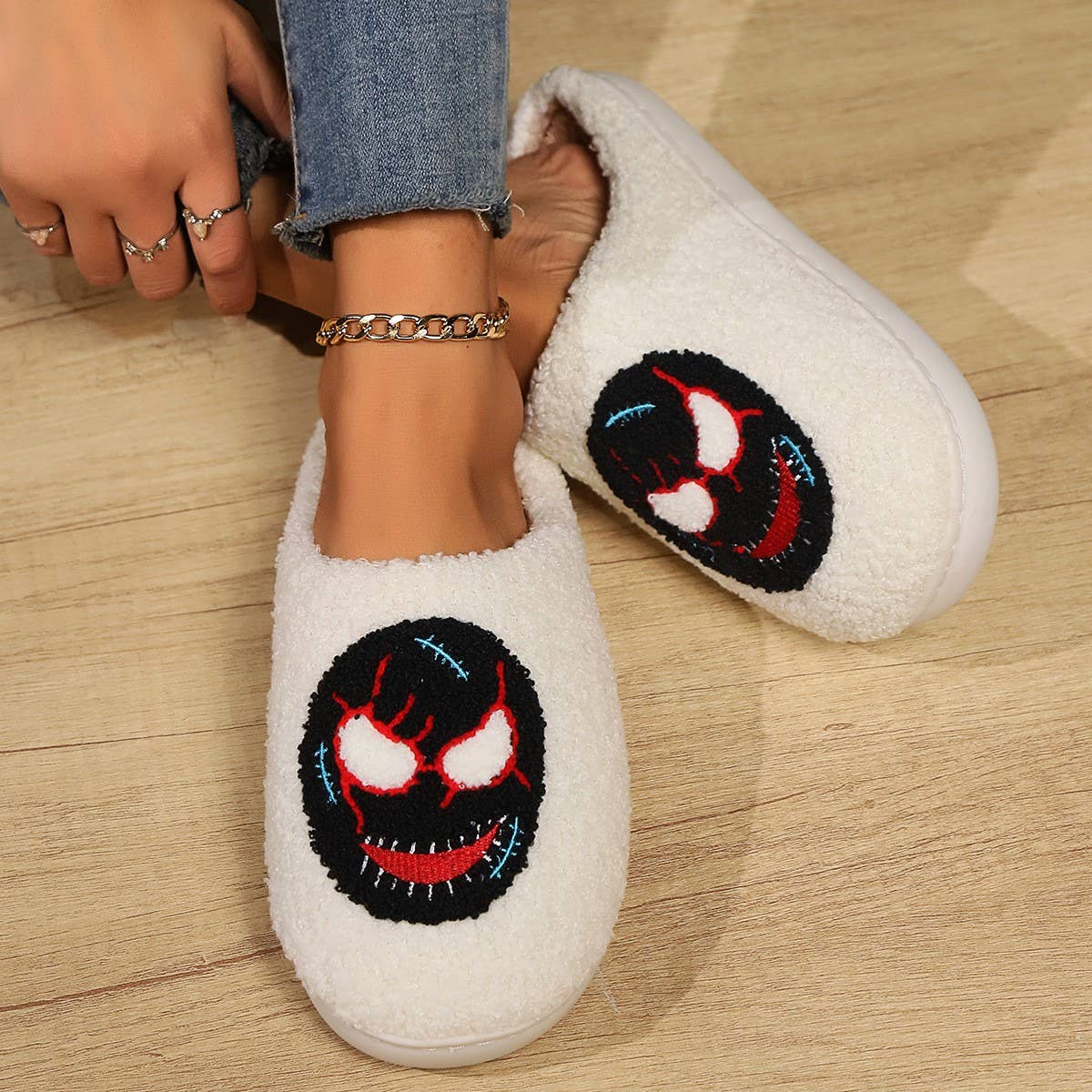 HALLOWEEN COTTON SLIPPER HOME INDOOR WARM SLIPPERS