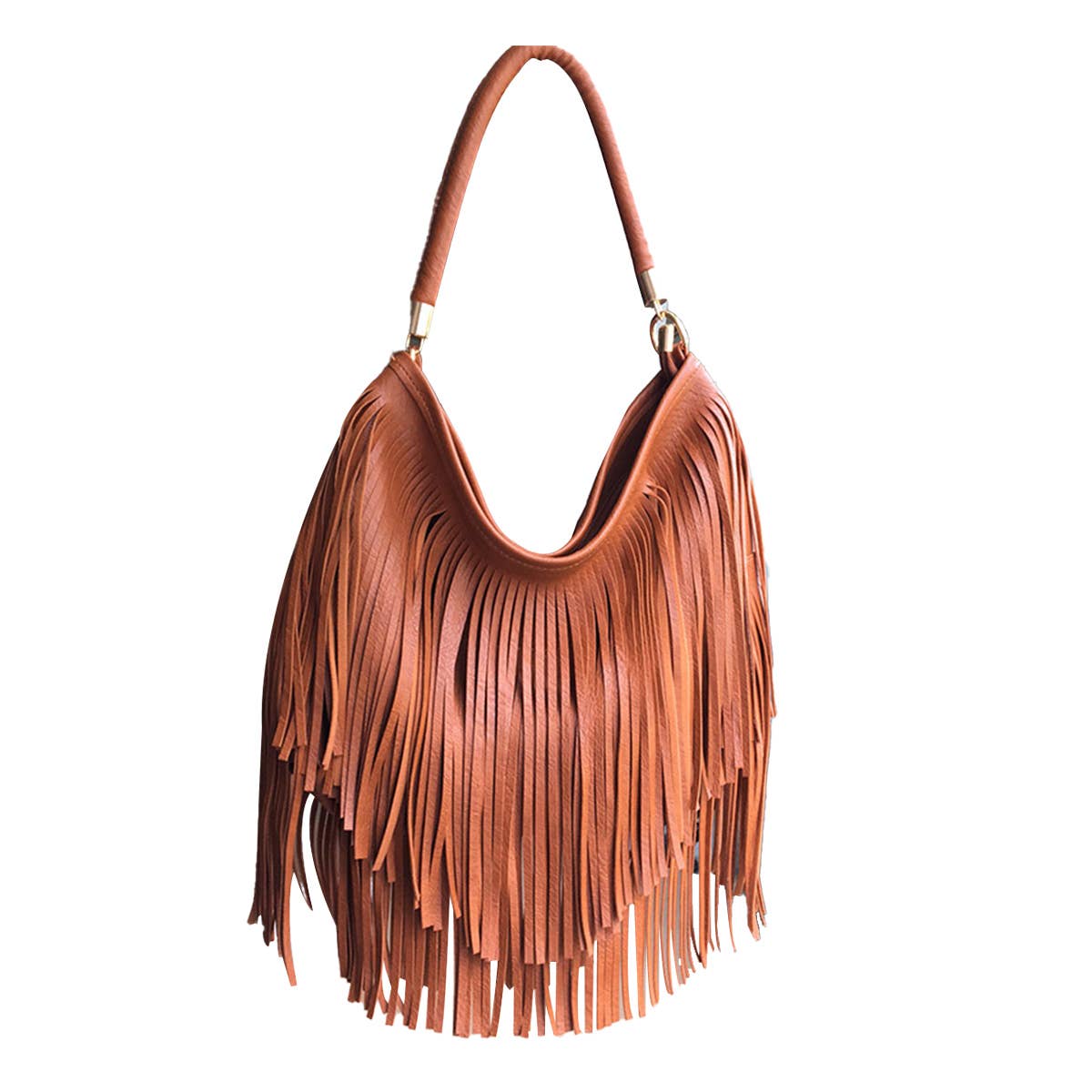 WOMEN SOFT FRINGE PURSE CROSSBODY BAG_CWAB0792