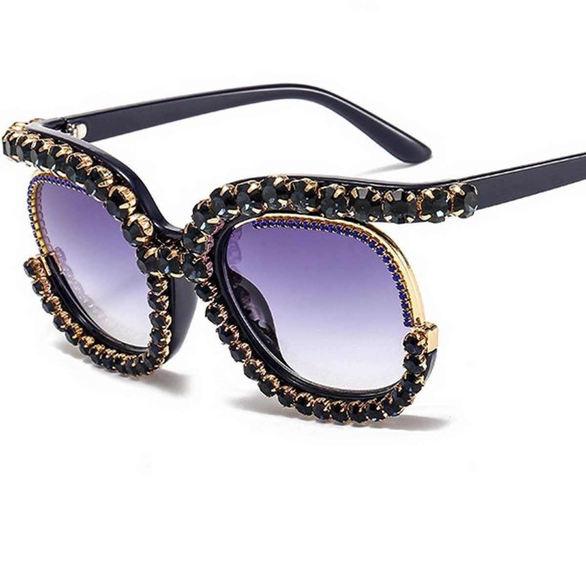 FASHIONABLE WOMEN'S DIAMOND SUNGLASSES