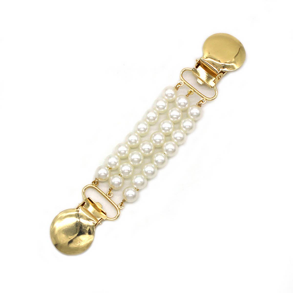 NEW STYLE LADIES PEARL CHAIN VERSATILE SHAWL CLIP_CWMM2196