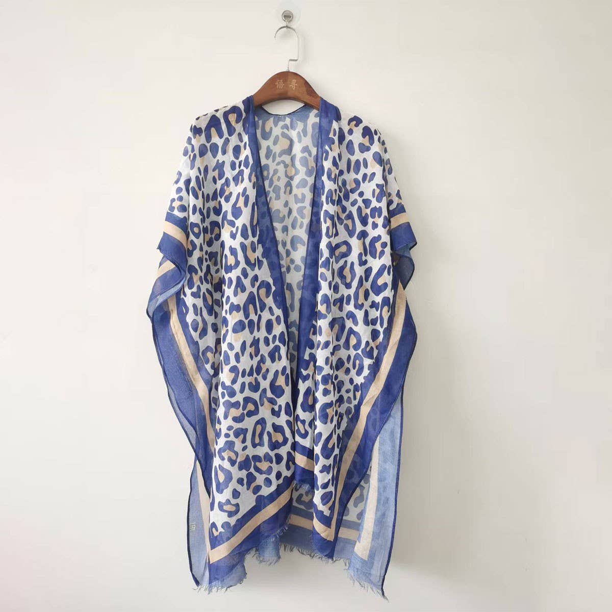 Floral Print Beach Cover-Up Bikini Cardigan