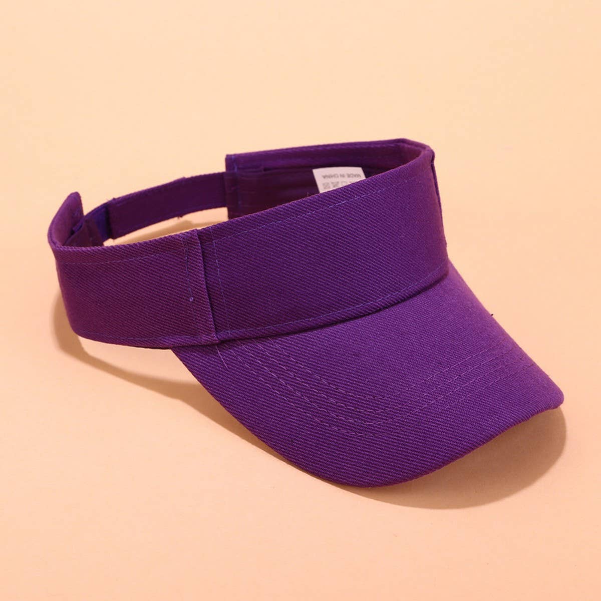 Embroidered Letter Visor Hat - Summer Sunshade Cap_CWAH3284