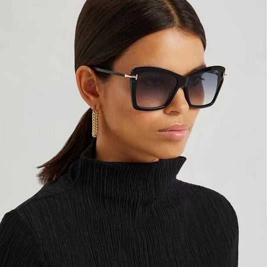 FASHIONABLE STREET STYLE CAT EYE SUNGLASSES