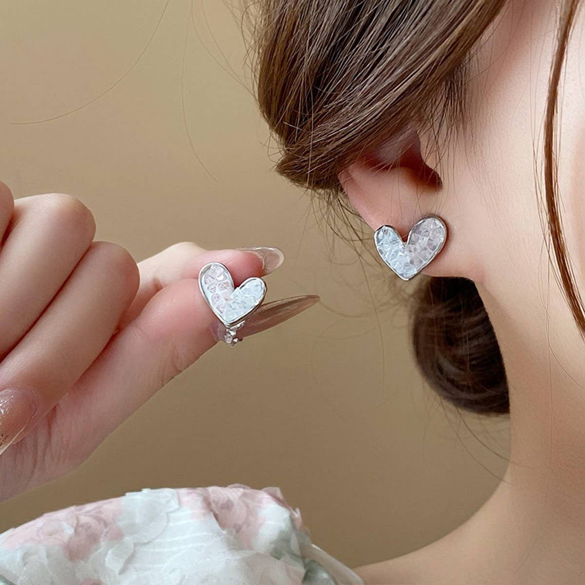 NEW GRADIENT HEART EARRINGS FOR VALENTINE'S DAY