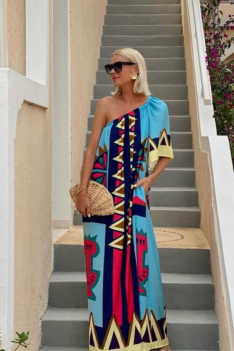 CWDMD6493_POSITIONING PRINT OFF-SHOULDER MAXI DRESS