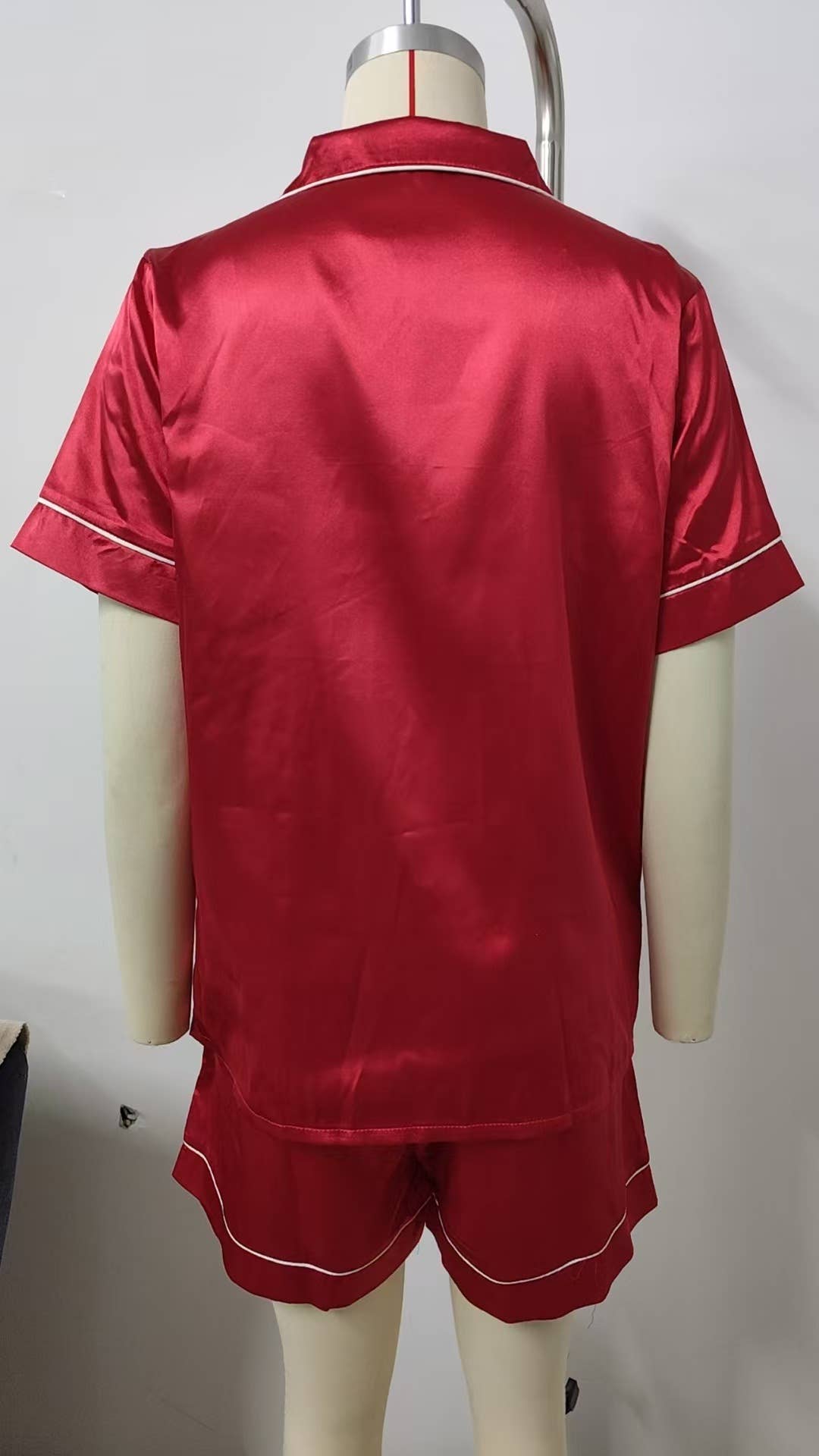 Short-sleeved,shorts cardigan home wear set