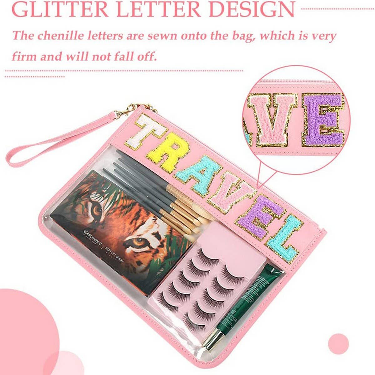 TRANSPARENT WATERPROOF PORTABLE WASH BAG_CWAB1317