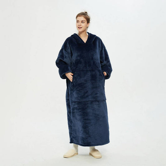 Plus Size Long Pullover Hoodie Blanket for Winter_CWAHA6527