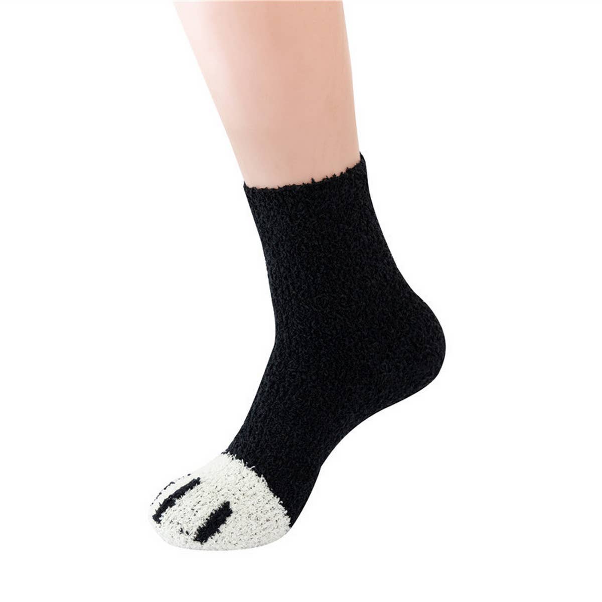 WOMEN HOME PADDED WARM CORAL VELVET SOCKS