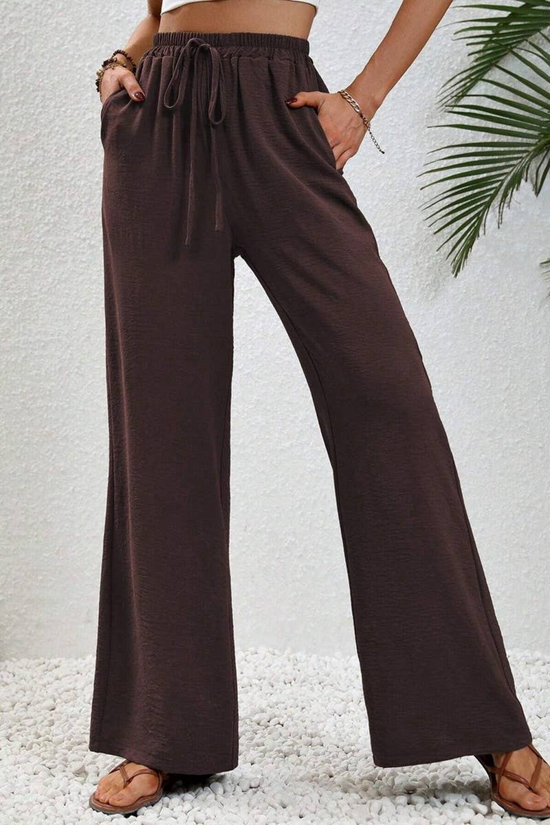 CWBLP1865_SPRING AND SUMMER CASUAL SOLID COLOR MOPPING PANTS