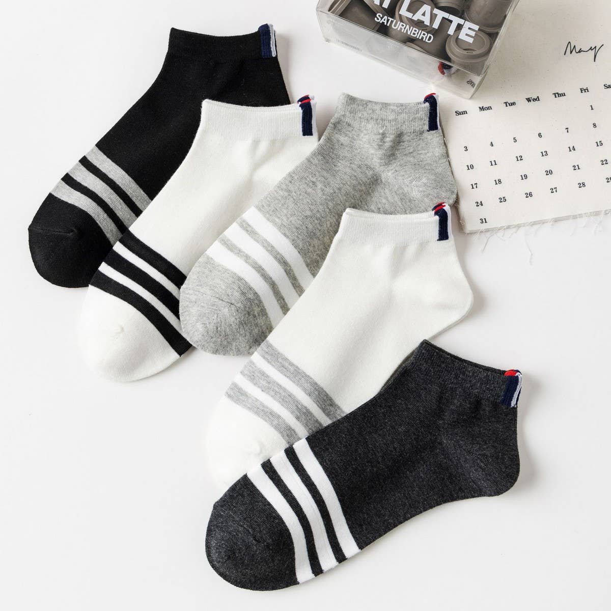 MEN'S CASUAL SPORTS COTTON BREATHABLE SOCKS