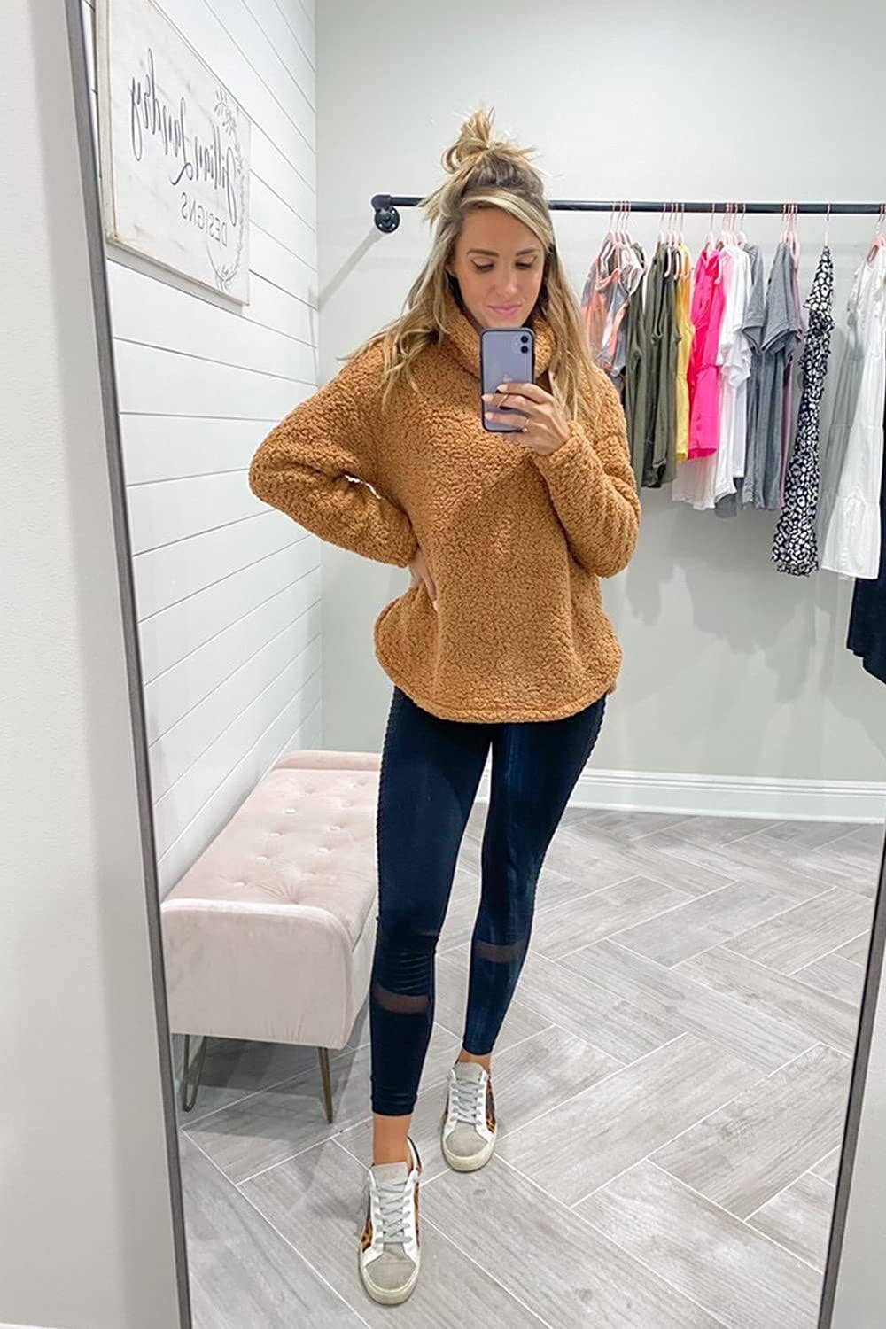 TREND WARM HOODIE PLUSH FASHION CASUAL WOMAN