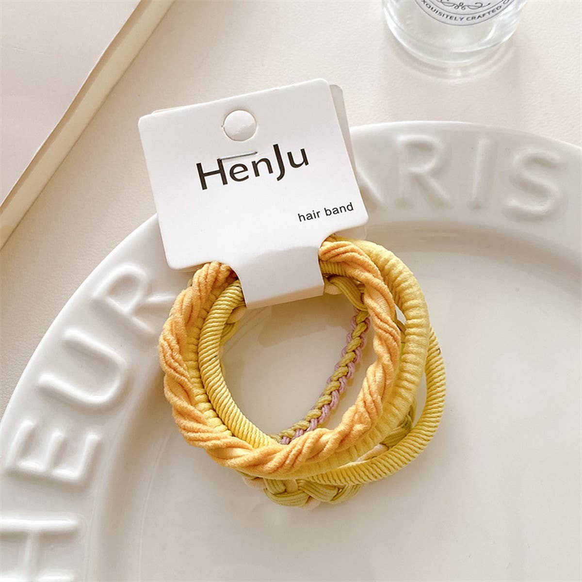 CANDY COLOR HAIR TIES 5-PIECE SET_CWAHA1133