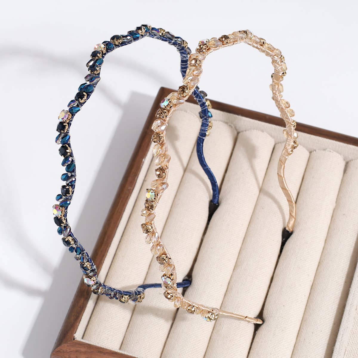 GENTLE WAVE RHINESTONE HEADBAND