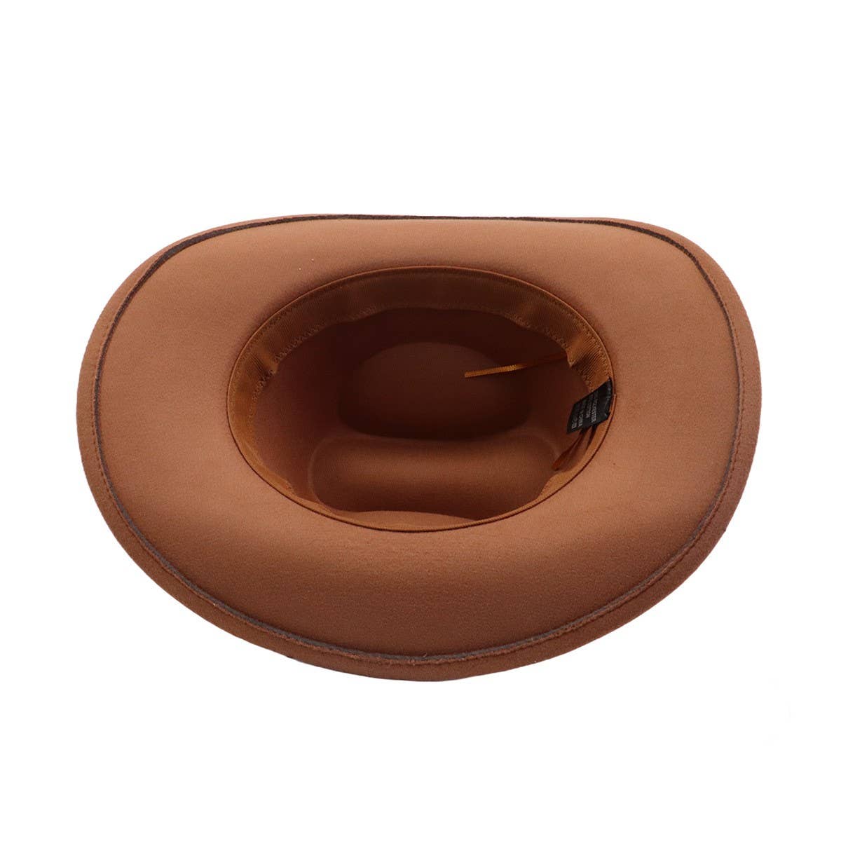 New Wool Fedora Hat Western Ethnic Cowboy Style_CWAH04500