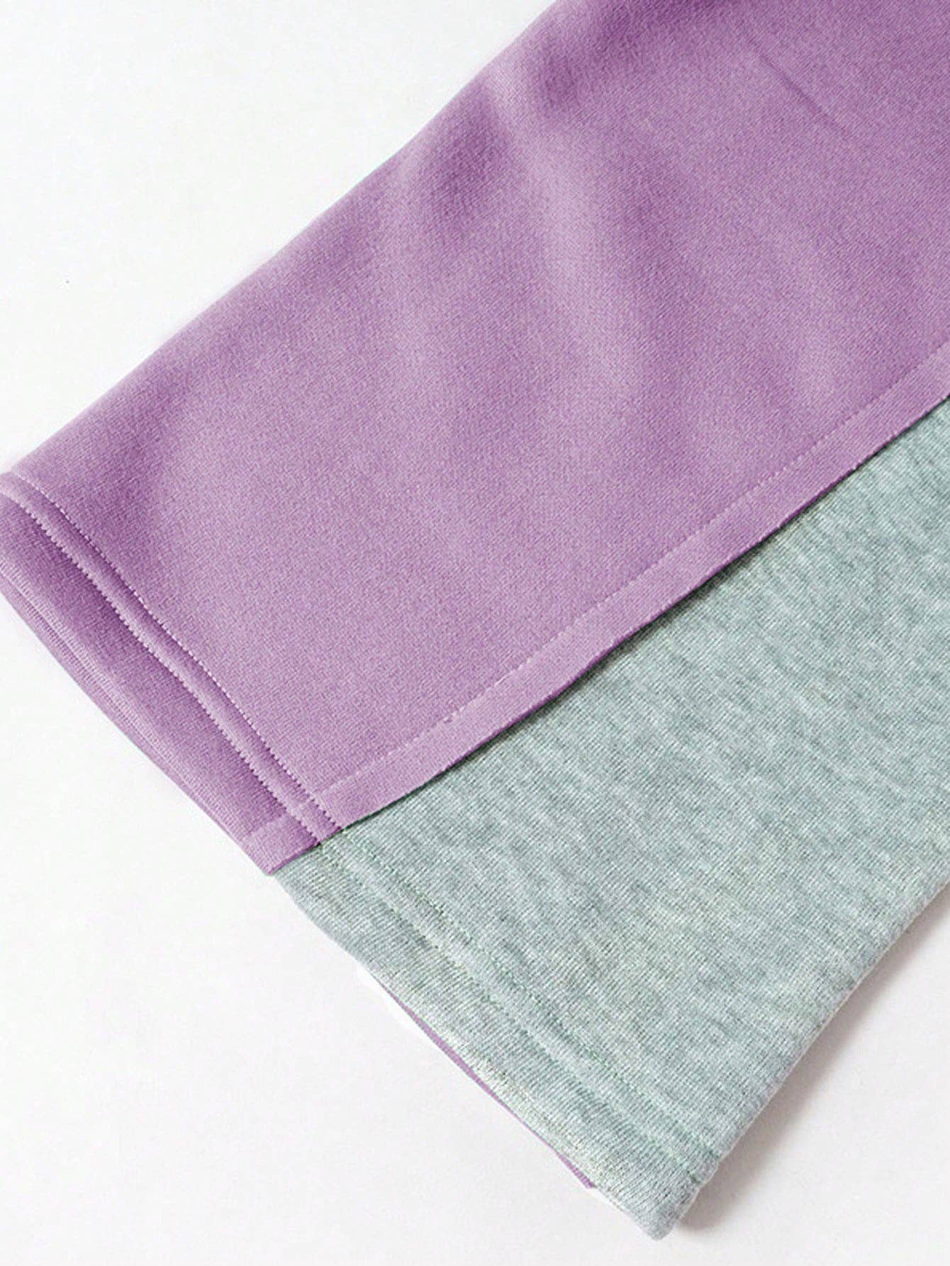 ELASTIC-WAISTED COLOR-MATCHED WIDE-LEG PANTS