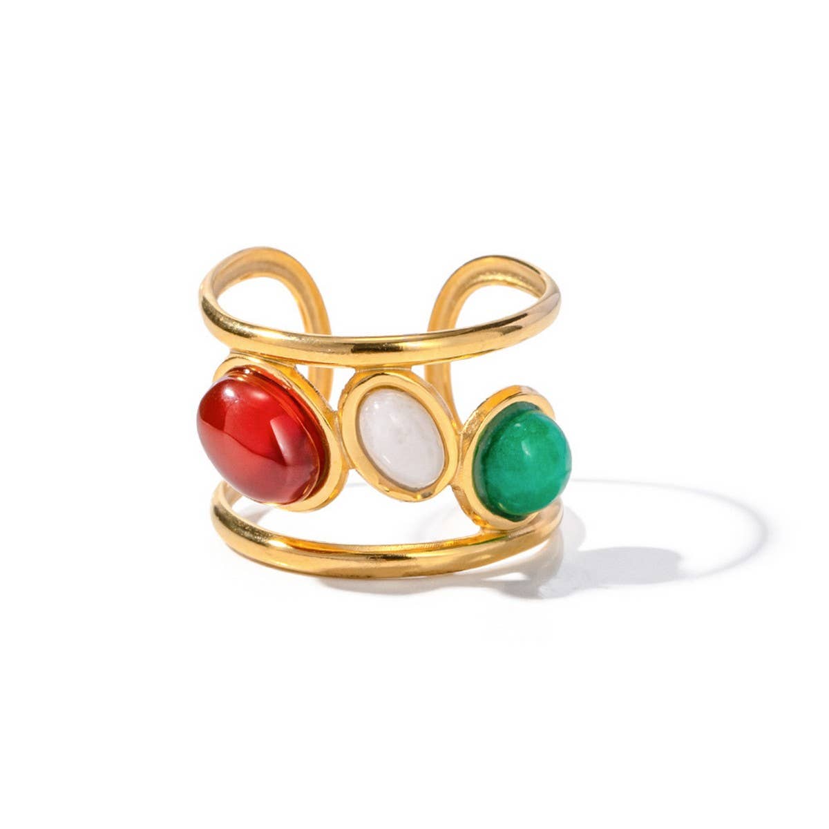 LIGHT LUXURY NICHE MORANDI COLOR RING