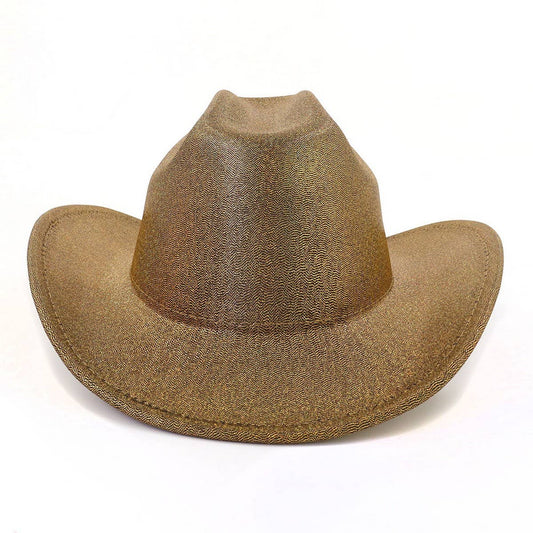 Bright Western Cowboy Hat Wide Brim Jazz Hat_CWAH1768