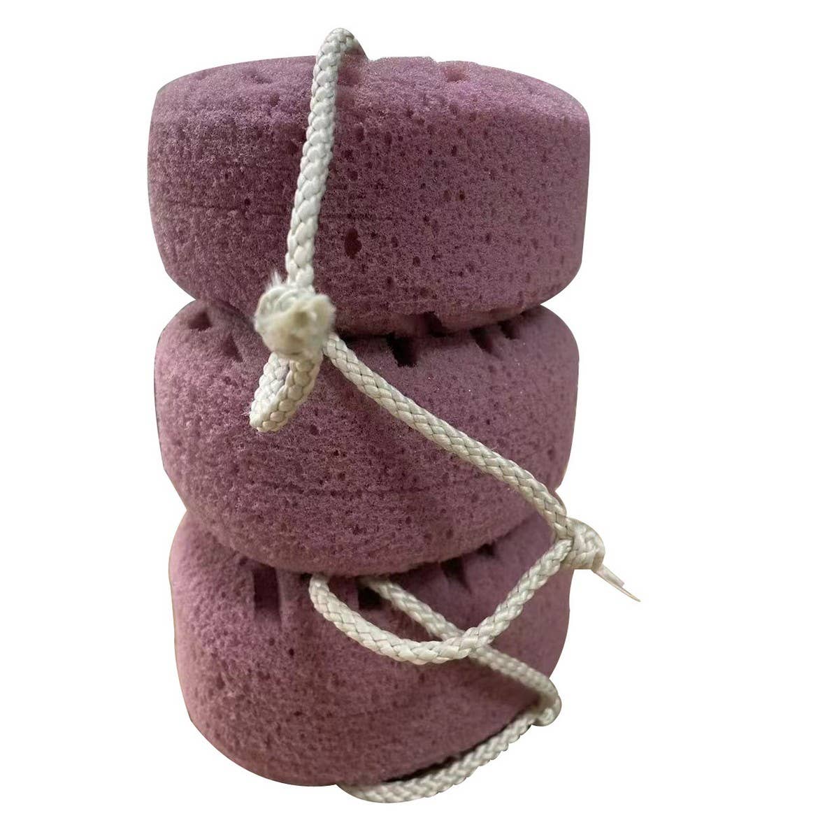 CLEANSING AND EXFOLIATING BATH BALL SOFT BATHSPONGE