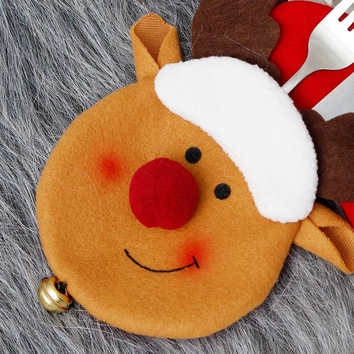 Cartoon Fork & Knife Covers for Christmas Party_CWAJE5306