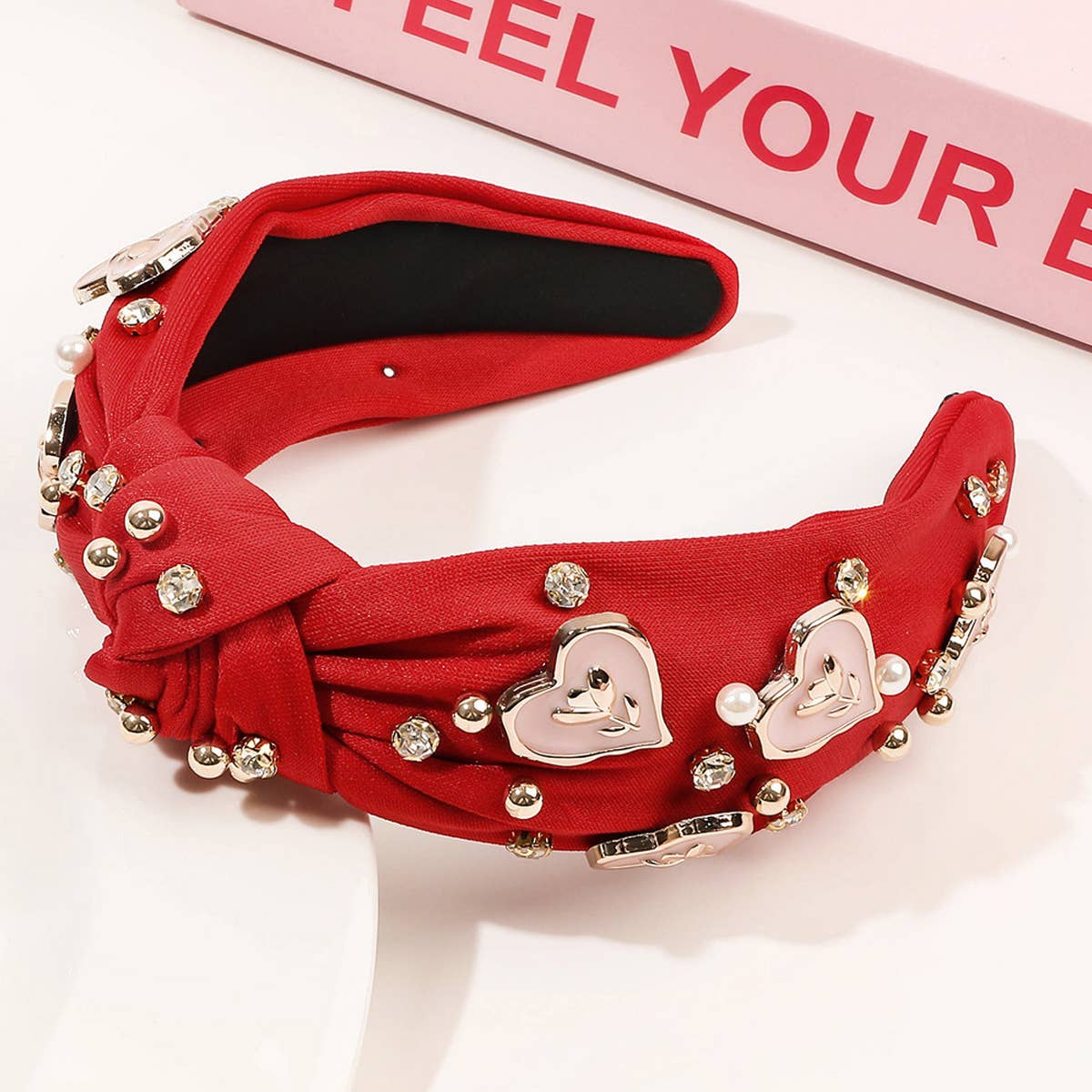 FASHIONABLE FABRIC DIAMOND HEADBAND_CWAHA1655