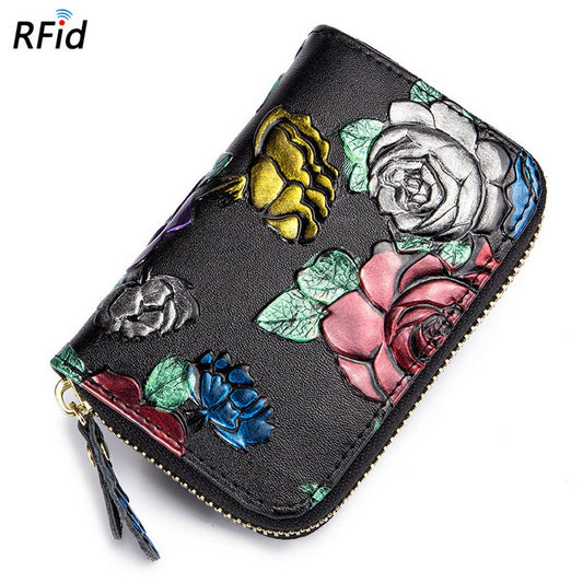 FASHION GENUINE LEATHER NFC MINI MULTI-CARD HOLDER_CWAB3876