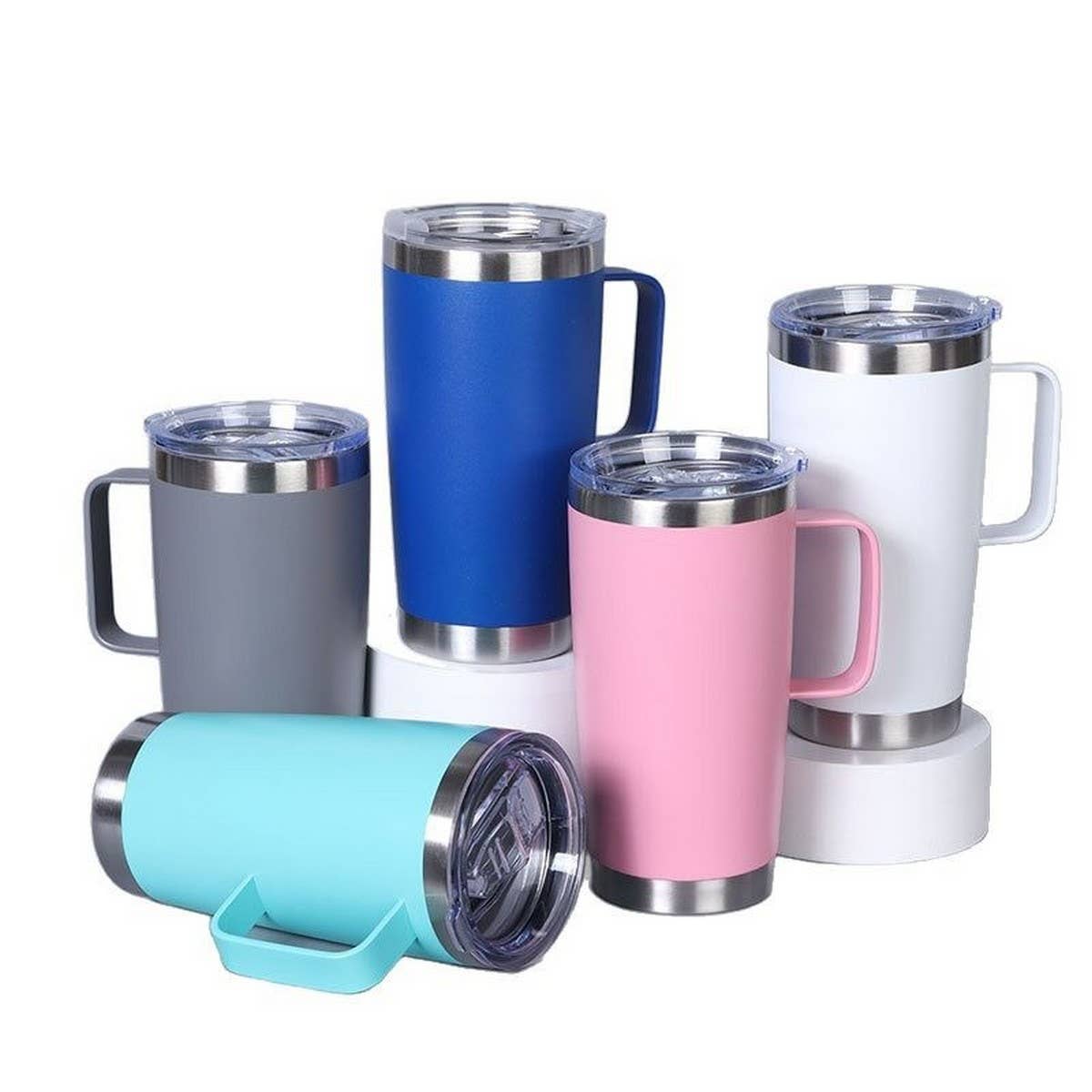 20/30oz Insulated Car Mug With Handle_CWMM7901