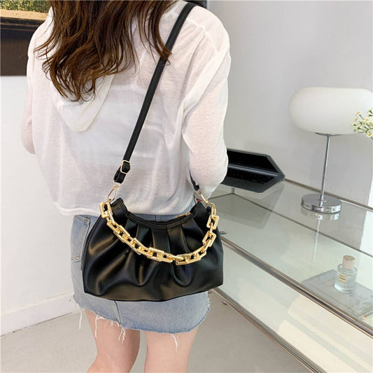 FASHION CHAIN STRAP HOBO BAG_CUAB0156
