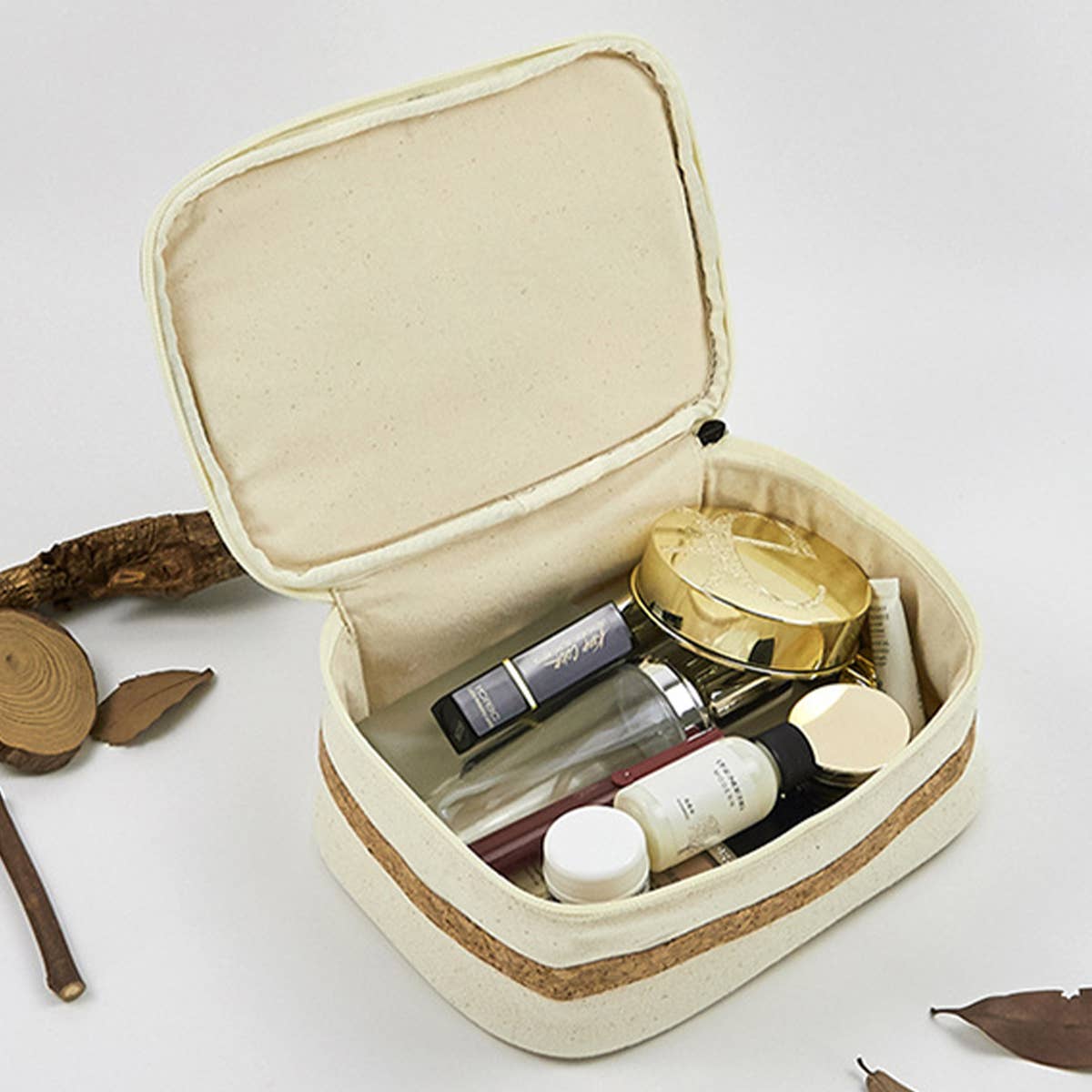 TRAVEL TOILETRIES STORAGE BAG SET MAKEUP BAG_CWAB1423