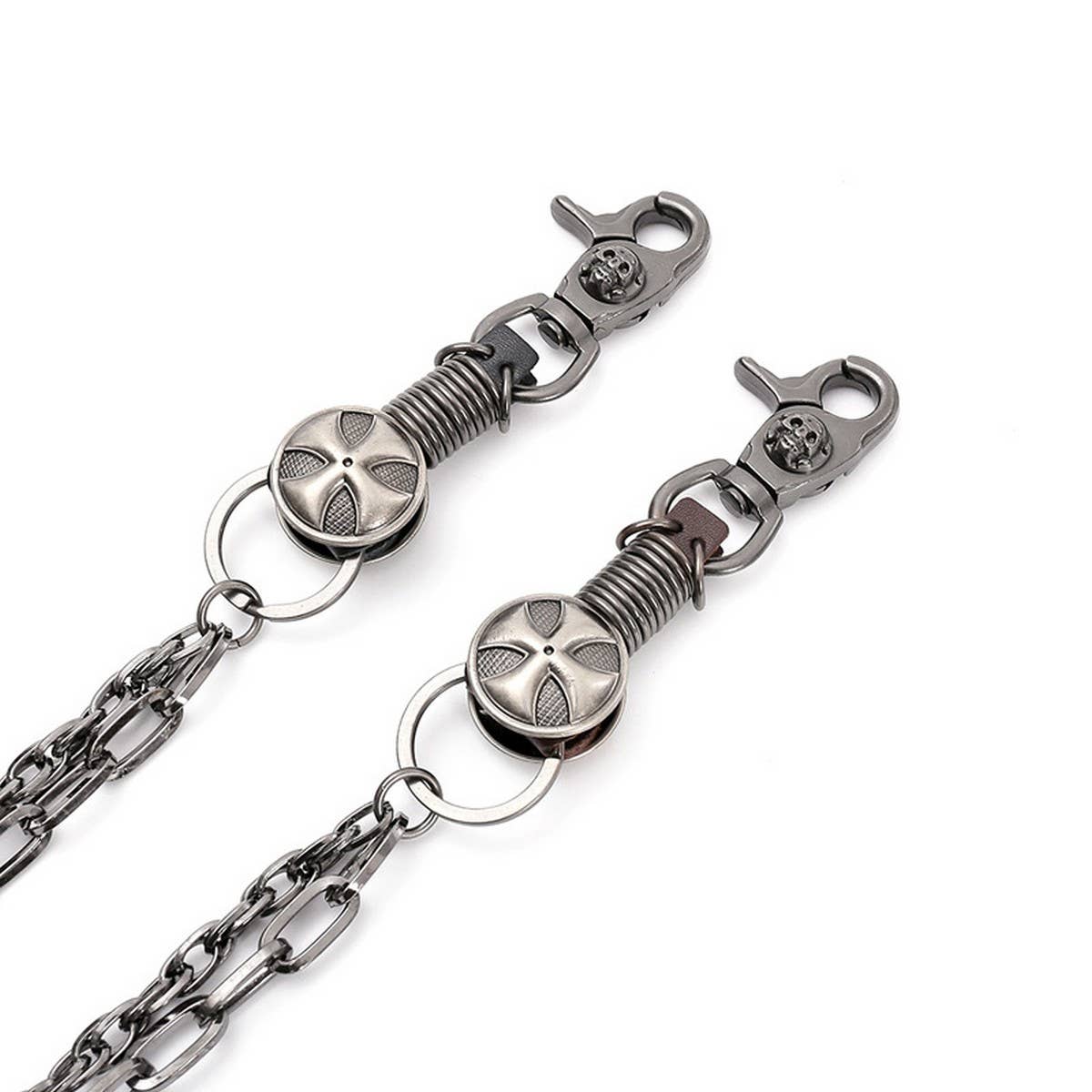 HIP-HOP STREET DANCE MULTI-LAYER JEANS CHAIN