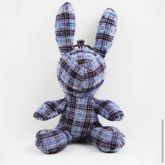 Handcrafted Indigo Dyed Cotton Animal Doll