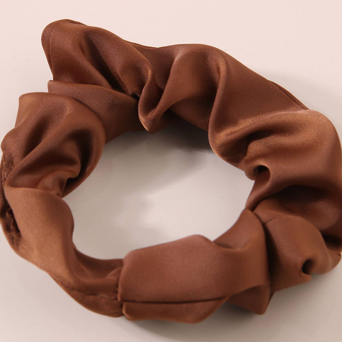 8PCS/BOX SATIN SCRUNCHIES FOR FALL HAIR ACCESSORIE_CWAHA0405