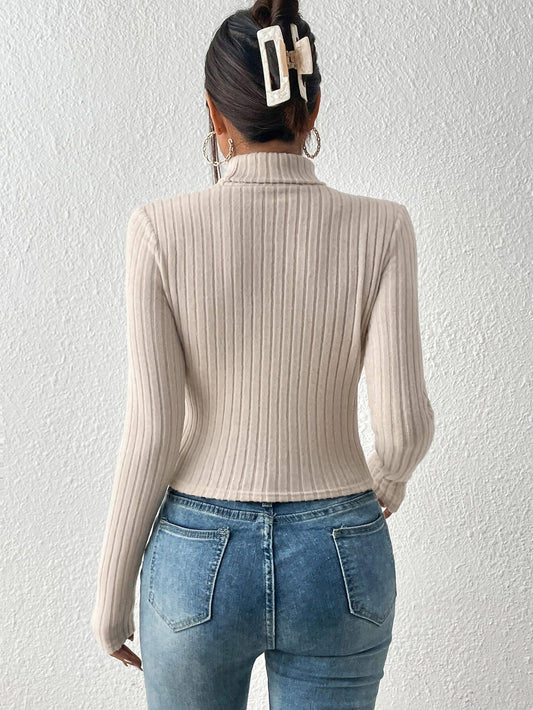 LIGHT MATURE WIND ELEGANT SLIMMING SHORT TOP