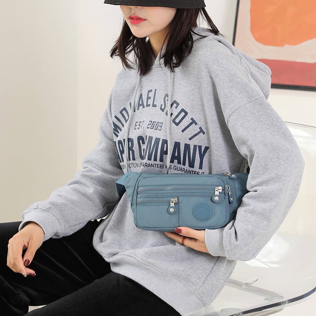 LARGE CAPACITY FASHIONABLE SHOULDER MESSENGER BAG_CWAB3517