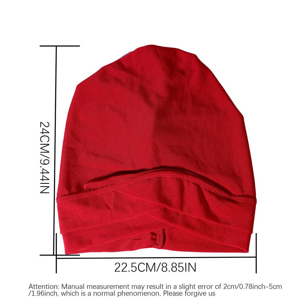 FASHION CRYSTAL LINEN TWO-LAYER CROSS HEADSCARF_CWASC2458