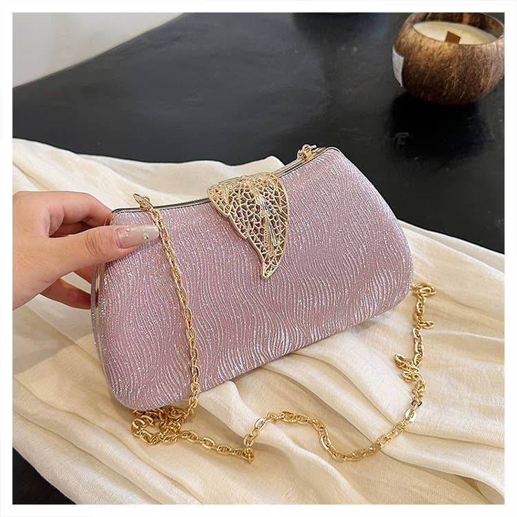 Fashionable shiny and versatile crossbody bag
