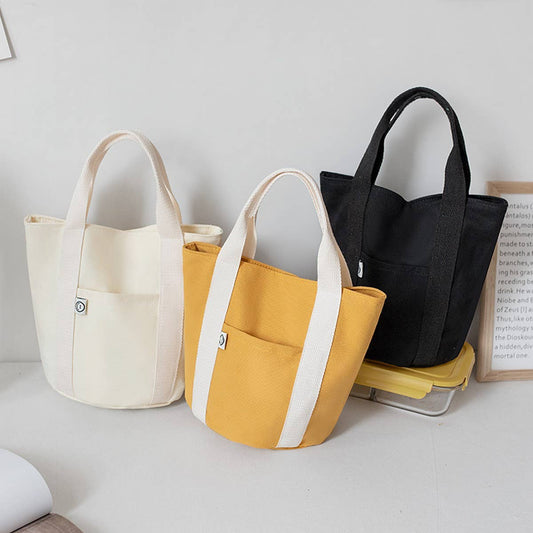 Canvas Lunch Tote Bag for Work or School_CWAB5598