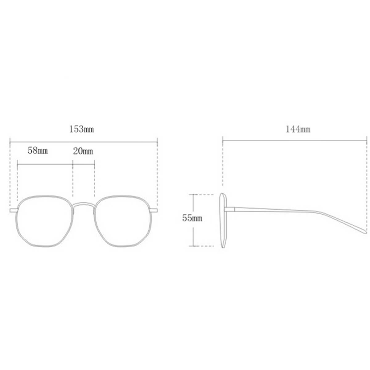 T-SHAPE DOUBLE BRIDGE SUNGLASSES