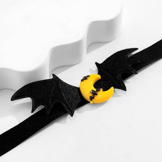 SWEET COOL HALLOWEEN PUMPKIN GHOST NECKLACE