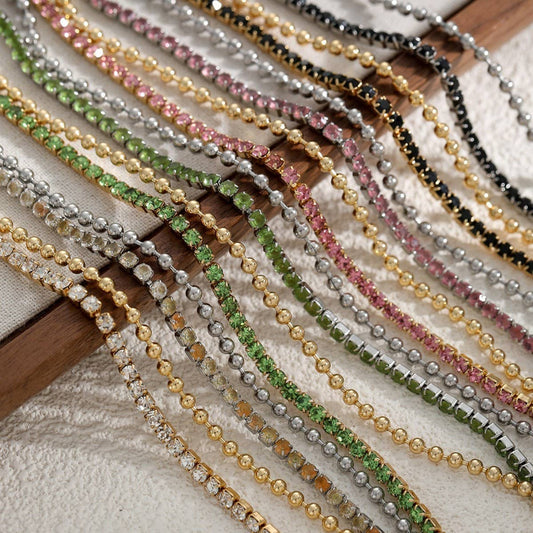 PERSONALIZED FASHION COLORFUL DIAMOND BRACELET_CWMM3740