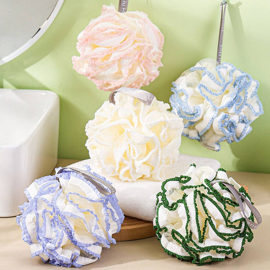 BATH POUF WAVE PURE DESIRE BATH BALL_CWMM3343