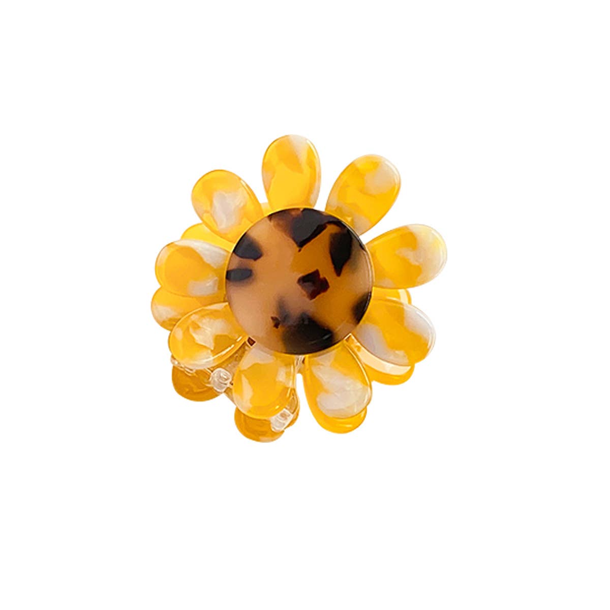 Floral grab clips of sweet and elegant hair clips